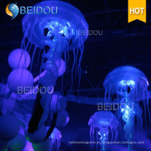 Decoração Evento Festa de Casamento RC LED Inflável Jellyfish